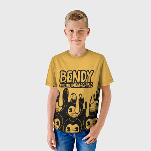 Детская футболка 3D Bendy And The Ink Machine 36, цвет 3D печать - фото 3