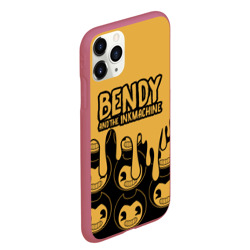 Чехол для iPhone 11 Pro Max матовый Bendy And The Ink Machine 36 - фото 2