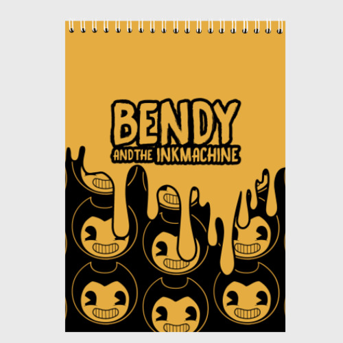 Скетчбук Bendy And The Ink Machine 36, цвет белый