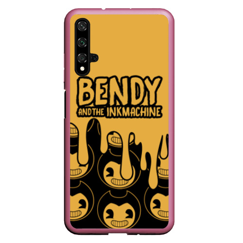 Чехол для Honor 20 Bendy And The Ink Machine 36, цвет малиновый