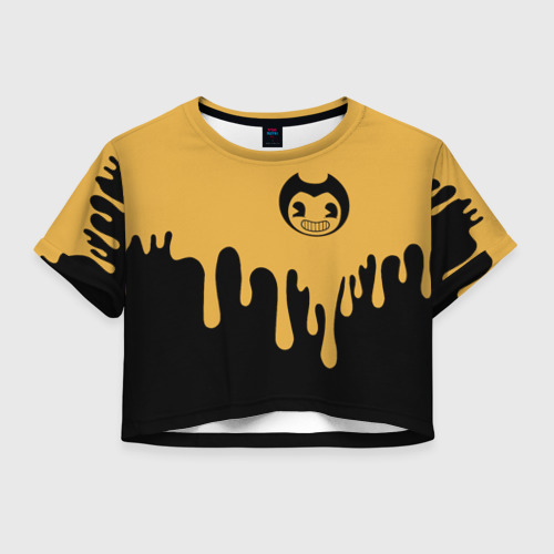 Женская футболка Crop-top 3D Bendy And The Ink Machine (37) Фото 01 Женская футболка Crop-top 3D Bendy And The Ink Machine (37) Фото 01