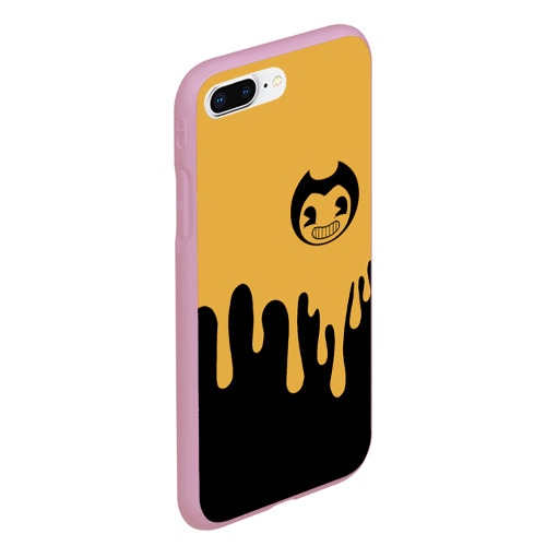 Чехол для iPhone 7Plus/8 Plus матовый Bendy And The Ink Machine 37, цвет розовый - фото 3