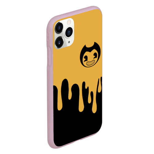 Чехол для iPhone 11 Pro матовый Bendy And The Ink Machine 37, цвет розовый - фото 3