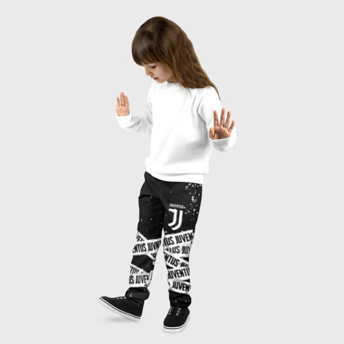 Детские брюки 3D JUVENTUS SPORT, цвет 3D печать - фото 3