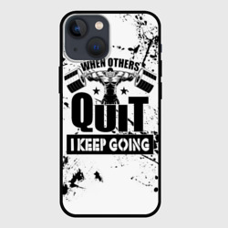 Чехол для iPhone 13 mini I Keep Going