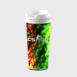Термокружка-непроливайка КС Го CS:GO toxic flame