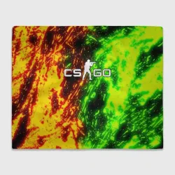 Плед 3D КС Го CS:GO toxic flame