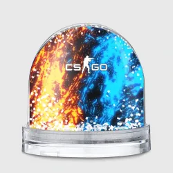 Игрушка Снежный шар CS:GO battle flame КС Го ОГоНЬ