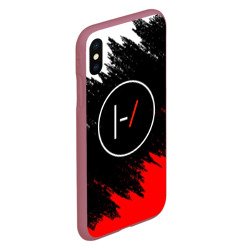 Чехол для iPhone XS Max матовый Twenty One pilots - фото 2