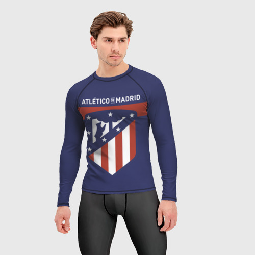 Мужской рашгард 3D Atletico de Madrid - фото 3