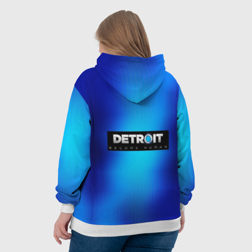 Женская толстовка 3D Detroit: Вecome Human, цвет 3D печать - фото 7