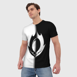 Мужская футболка 3D Gode geass symbol - фото 2