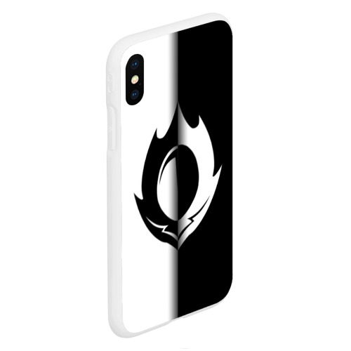 Чехол для iPhone XS Max матовый Gode geass symbol, цвет белый - фото 3