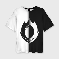 Женская футболка oversize 3D Gode geass symbol