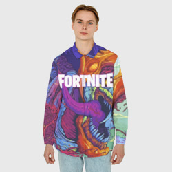 Мужская рубашка oversize 3D Fortnite hyperbeast - фото 2