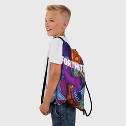 Рюкзак-мешок 3D Fortnite hyperbeast - фото 2
