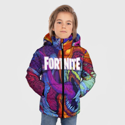 Зимняя куртка для мальчиков 3D Fortnite hyperbeast - фото 2