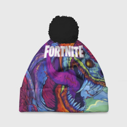 Шапка 3D c помпоном Fortnite hyperbeast