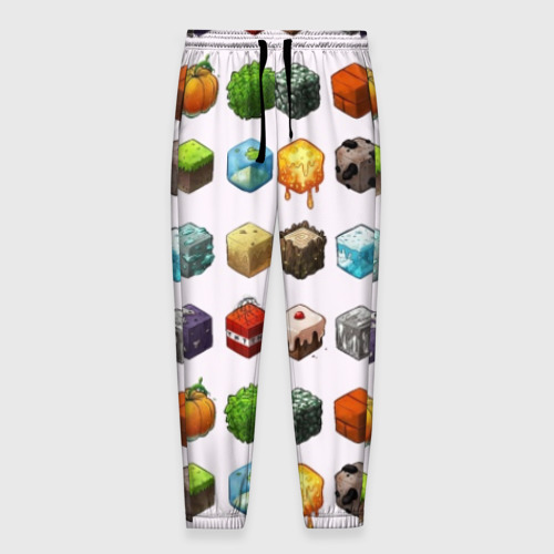 Мужские брюки 3D Minecraft, цвет 3D печать