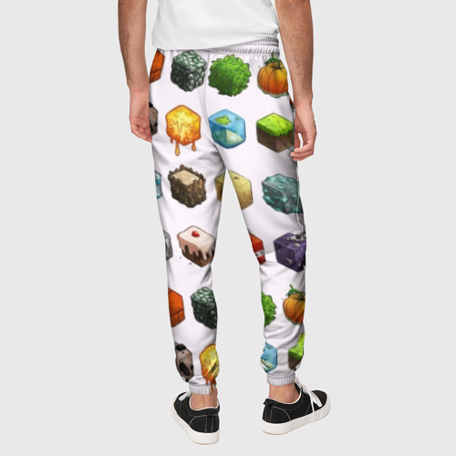 Мужские брюки 3D Minecraft, цвет 3D печать - фото 5