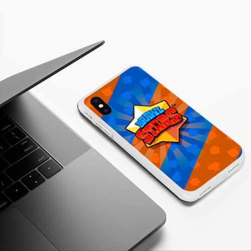 Чехол для iPhone XS Max матовый Brawl Stars 1 - фото 5