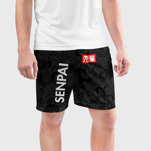 Мужские шорты спортивные Senpai Поло, цвет 3D печать - фото 3