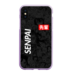 Чехол для iPhone XS Max матовый Senpai Поло