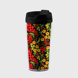 Термокружка-непроливайка Хохлома