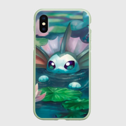 Чехол для iPhone XS Max матовый Vaporeon