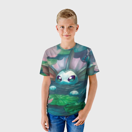 Детская футболка 3D Vaporeon, цвет 3D печать - фото 3