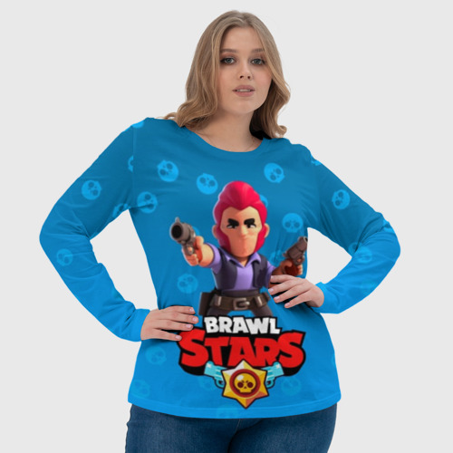 Женский лонгслив 3D Brawl Stars 11 - фото 6