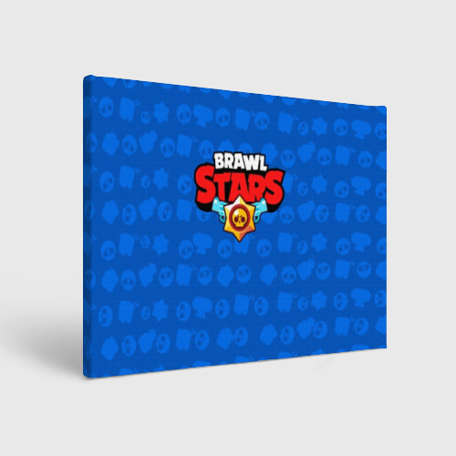 Холст прямоугольный Brawl Stars 12, цвет 3D печать