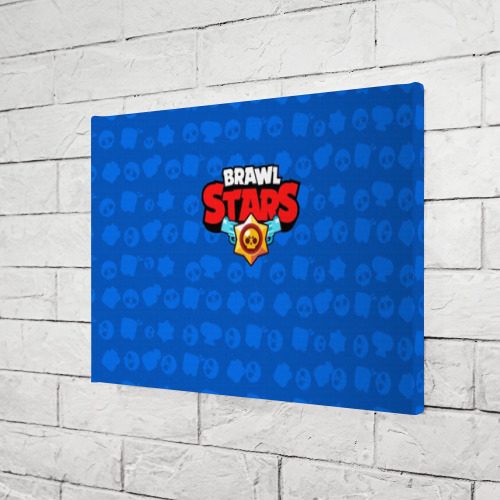 Холст прямоугольный Brawl Stars 12, цвет 3D печать - фото 3