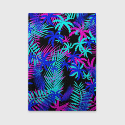 Обложка для автодокументов Неоновые тропики tropical neon