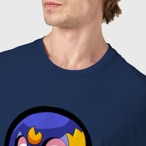 Мужская футболка хлопок Brawl Stars 6, цвет темно-синий - фото 6