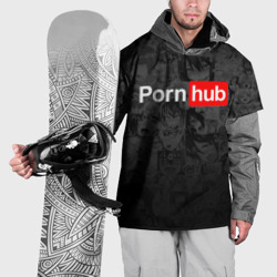 Накидка на куртку 3D Pornhub ahegao