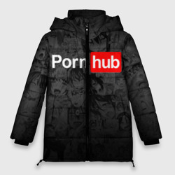 Женская зимняя куртка Oversize Pornhub ahegao