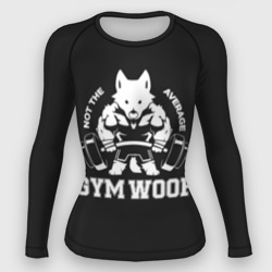 Женский рашгард 3D Gym woof