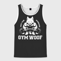 Мужская майка 3D Gym woof