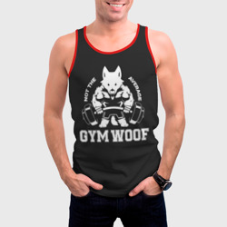 Мужская майка 3D Gym woof - фото 2