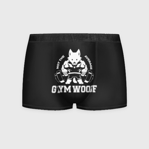 Мужские трусы 3D Gym woof, цвет 3D печать