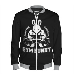 Мужской бомбер 3D Gym bunny