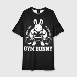 Детское платье 3D Gym bunny