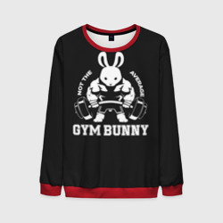 Мужской свитшот 3D Gym bunny