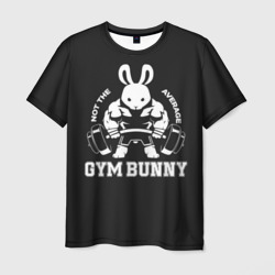 Мужская футболка 3D Gym bunny