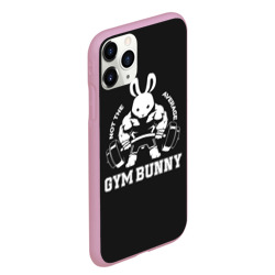 Чехол для iPhone 11 Pro Max матовый Gym bunny - фото 2