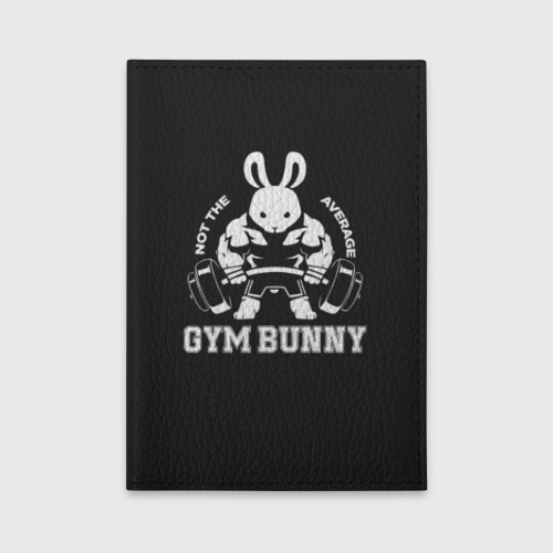 Обложка для автодокументов Gym bunny