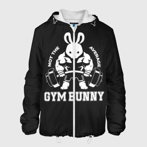 Мужская куртка 3D Gym bunny, цвет 3D печать