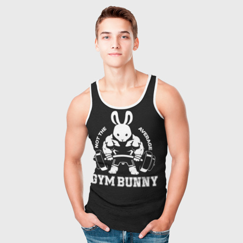 Мужская майка 3D Gym bunny - фото 5