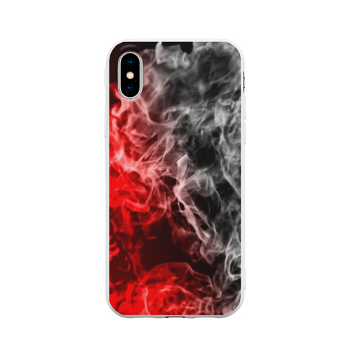 Чехол для iPhone X матовый БИТВА ОГНЕЙ Фото 01 Чехол для iPhone X матовый БИТВА ОГНЕЙ Фото 01